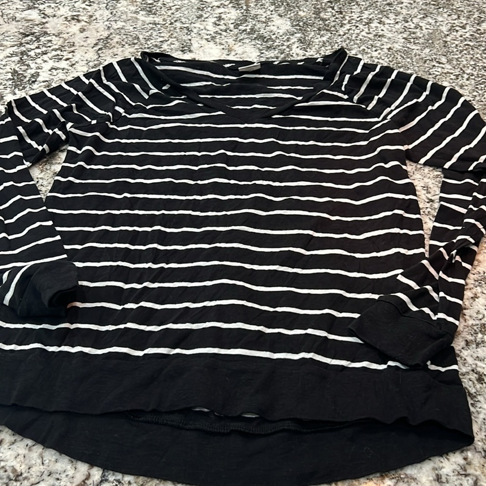 Pink VS Victoria Secret Long Sleeve Shirt Black White Vintage Small Bundle Y2K - Picture 5 of 7